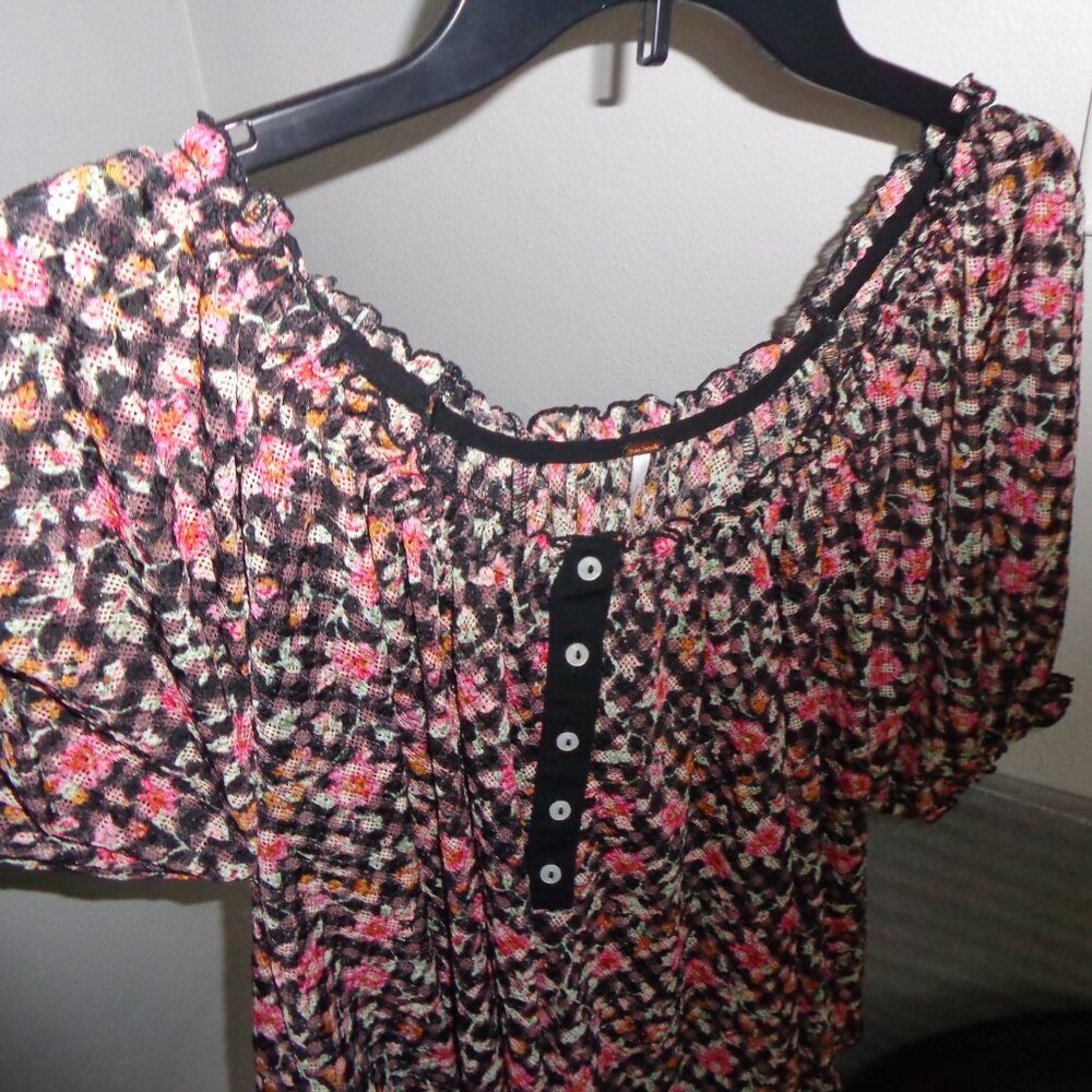 Free people low neck blouse